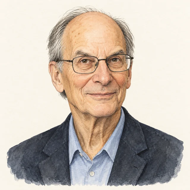Illustrated portrait of Louis Brus