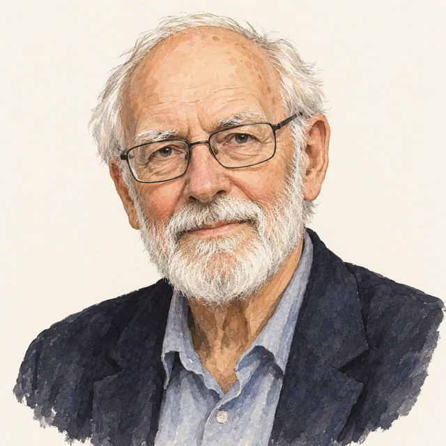 Illustrated portrait of Richard Robson