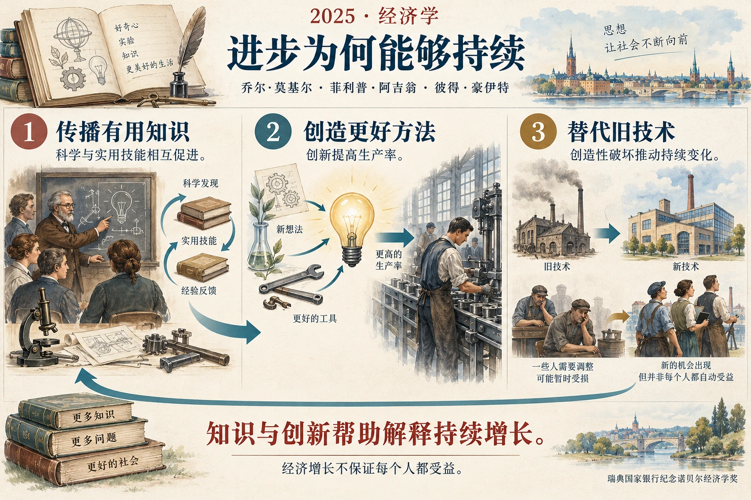 图解:进步为何能够持续