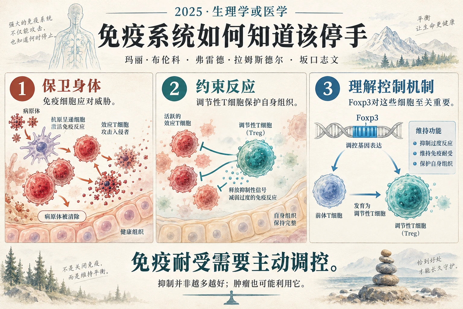 图解:免疫系统如何知道该停手