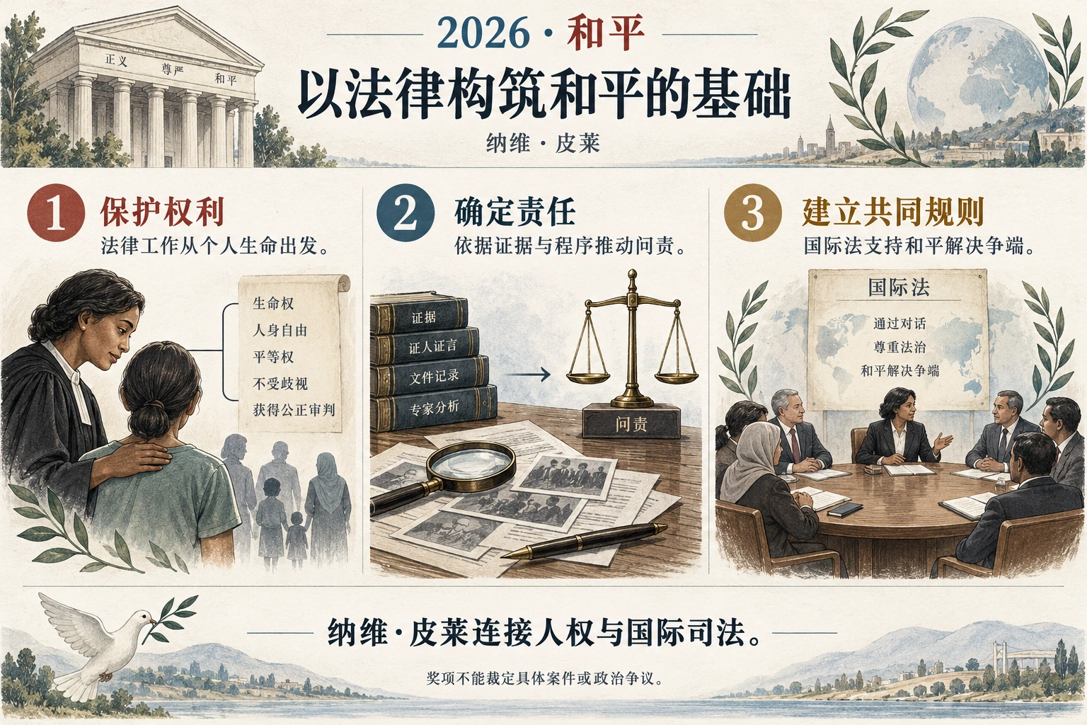 图解:以法律构筑和平的基础